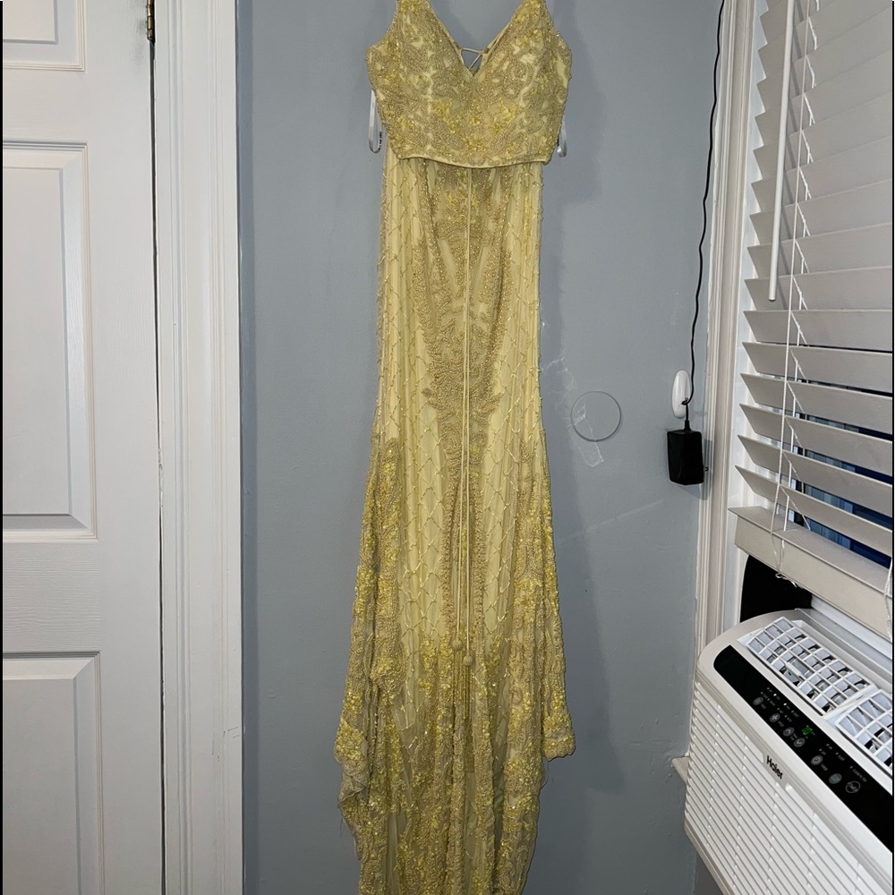 Two peice sherri hill prom dress